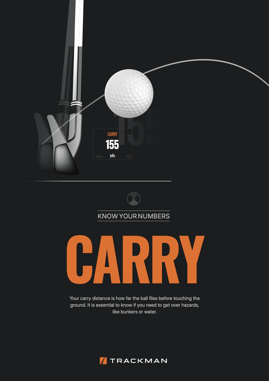 Trackman carry visual
